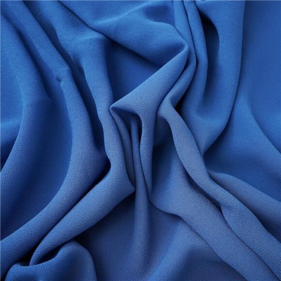 Women Lightweight Breathable Solid Color Soft Chiffon Long - Picture 7 of 7